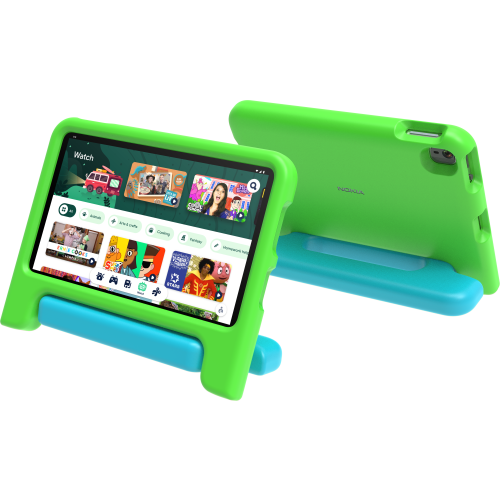 nokia Kids Edition T10 Green front back angled