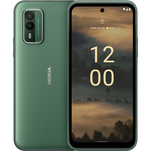 nokia XR21 pine green front back int